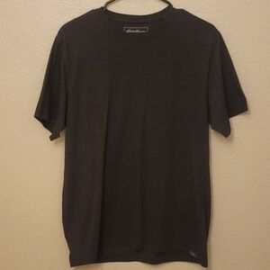Men's Eddie Bauer T-Shirt In Dark Gray Size Medium